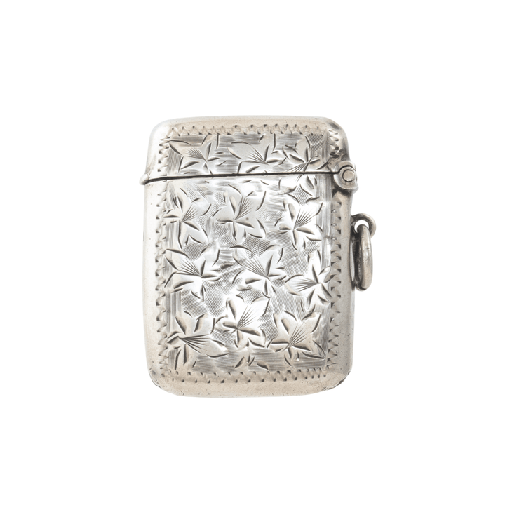 Silver x Antique Chester Filigree Matchstick Case - Kingdom Jewelry