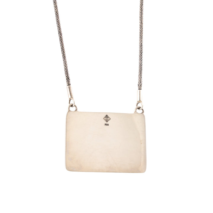 Silver x Arizona Petrified Wood Necklace - Kingdom Jewelry