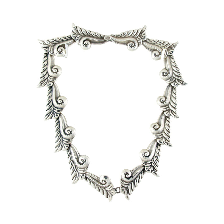 Silver x Classic "Los Castillo" Flora Collar Necklace - Kingdom Jewelry