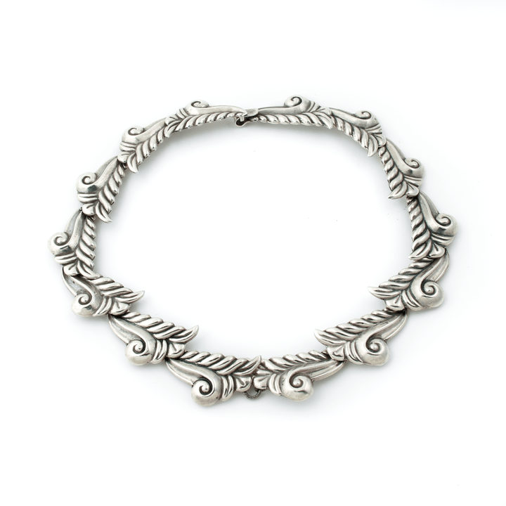 Silver x Classic "Los Castillo" Flora Collar Necklace - Kingdom Jewelry