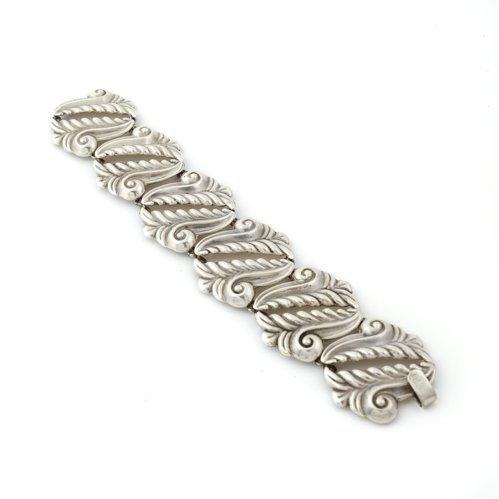 Silver x Classic "Los Castillo" Flora Panelled Bracelet - Kingdom Jewelry
