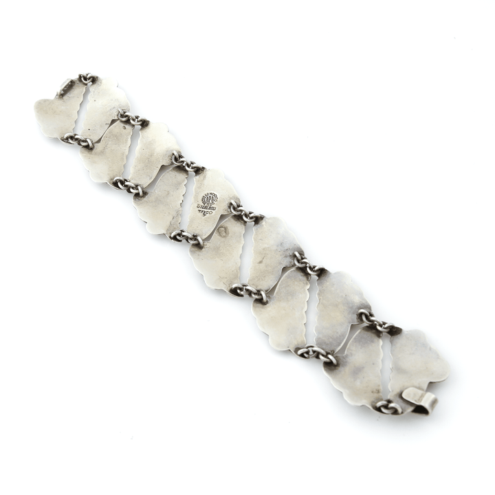 Silver x Classic "Los Castillo" Flora Panelled Bracelet - Kingdom Jewelry
