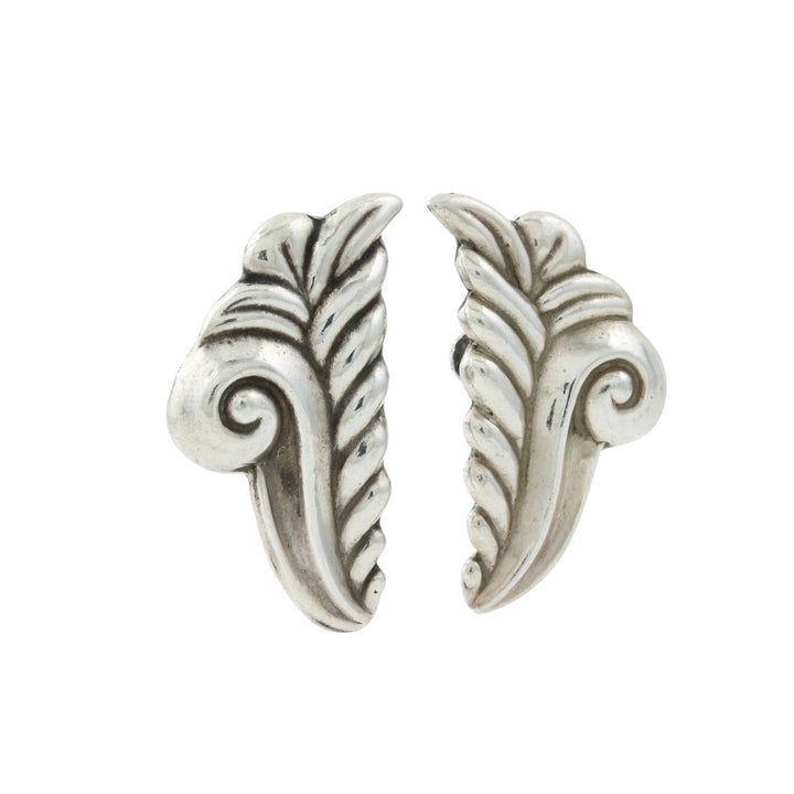 Silver x Classic "Los Castillo" Flora Screwback Earrings - Kingdom Jewelry