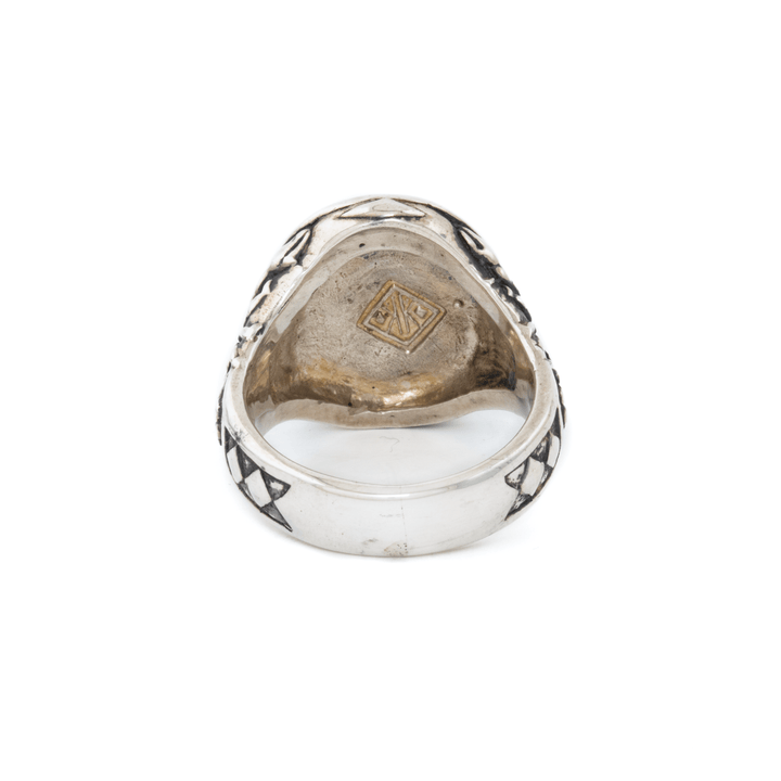 Silver x Egyptian Turquoise "Echoes of Egypt" Serqet's Scorpion Signet - Kingdom Jewelry