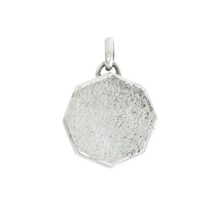 Silver x Hexagon Pietersite Inlay Pendant - Kingdom Jewelry