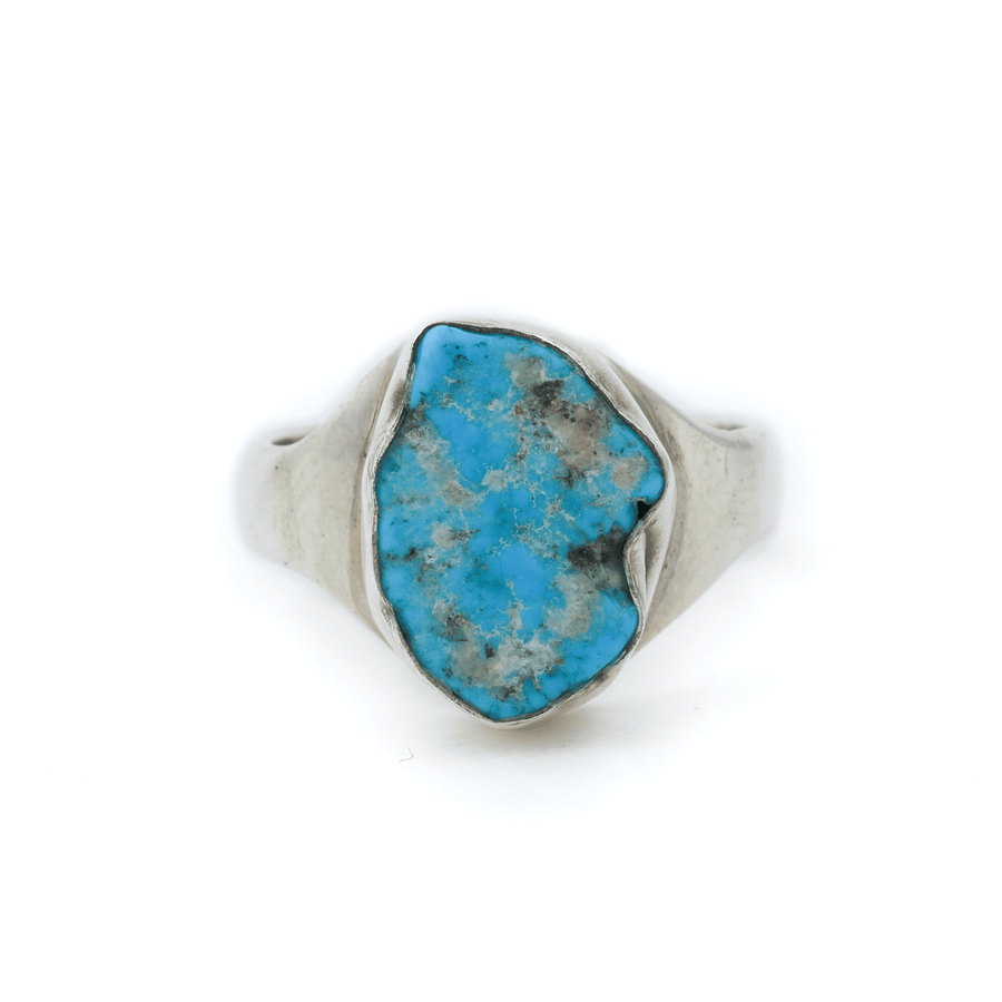 Silver x Raw Kingdom Turquoise Nugget Ring - Kingdom Jewelry