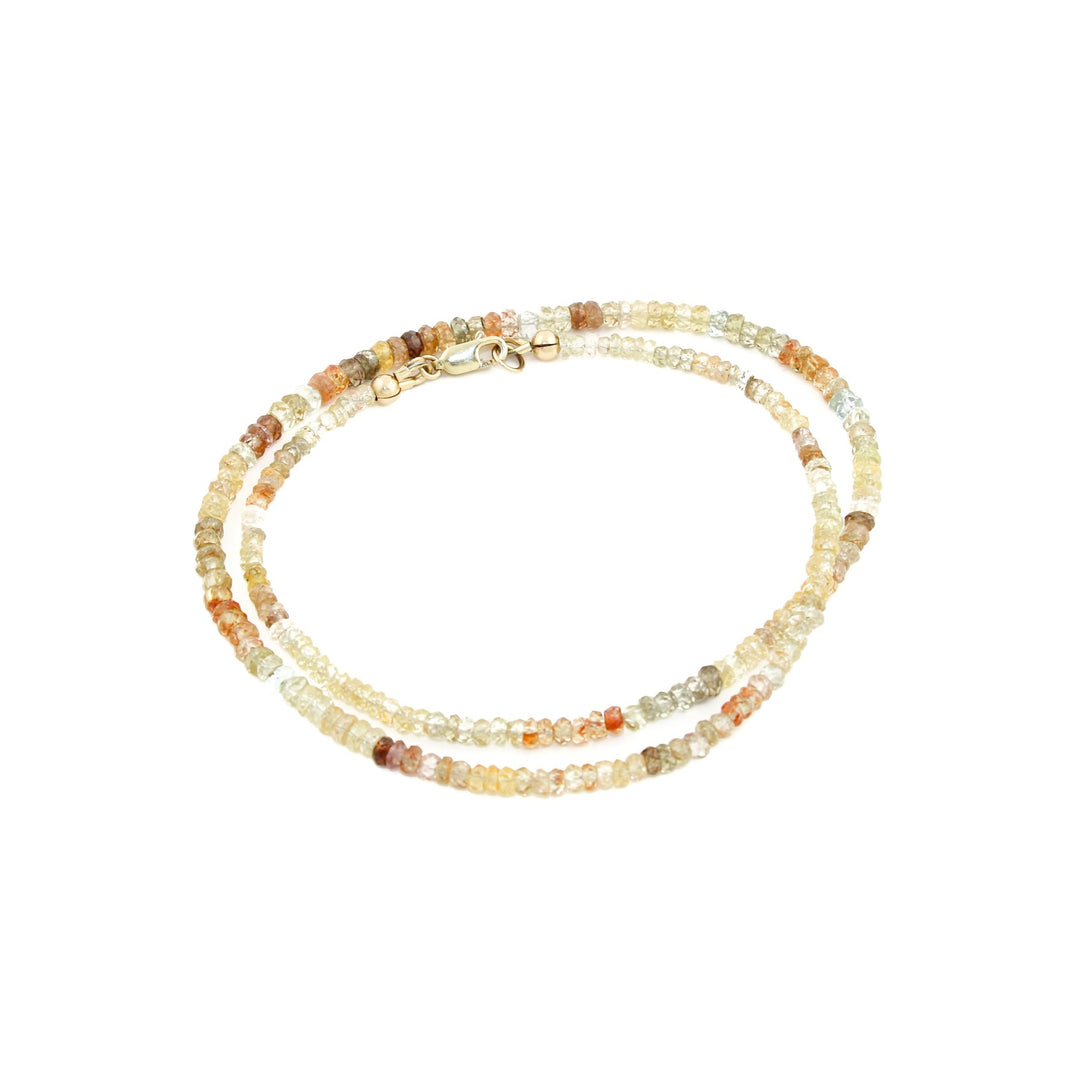 Solstice Gradient Zircon Beaded Necklace - Kingdom Jewelry