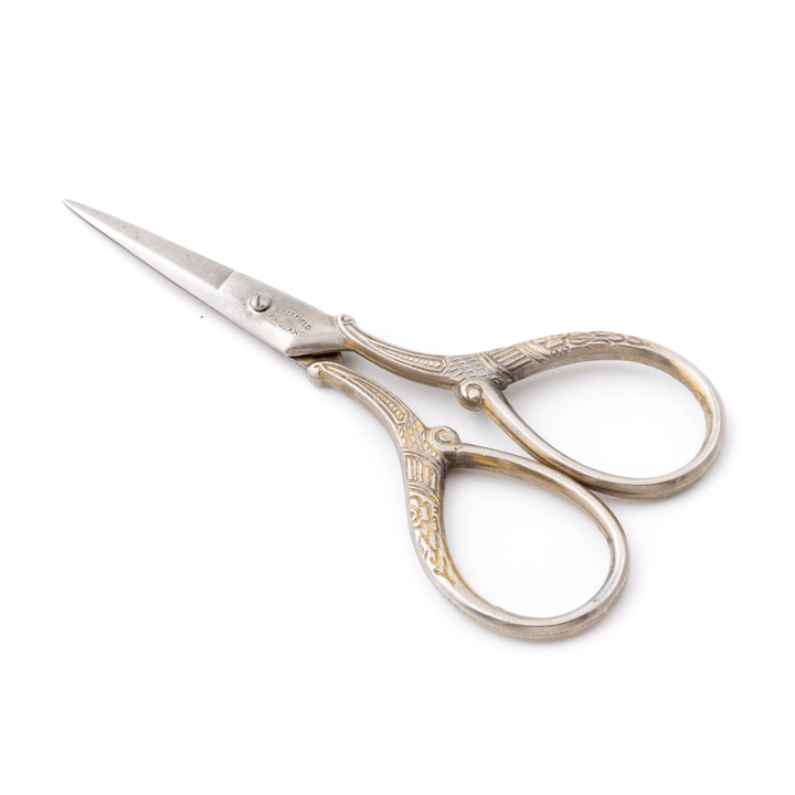 Steel x Antique Sheffield Art - Deco Scissors - Kingdom Jewelry