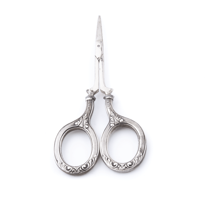 Sterling Silver x Vintage Birks Antique Scissors - Kingdom Jewelry