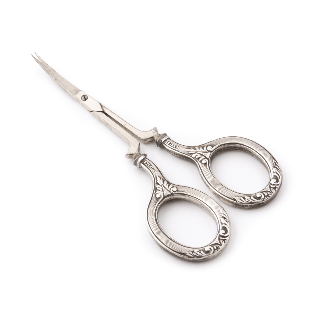 Sterling Silver x Vintage Birks Antique Scissors - Kingdom Jewelry