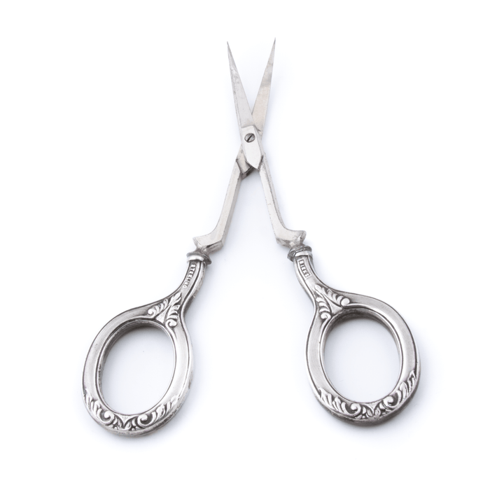 Sterling Silver x Vintage Birks Antique Scissors - Kingdom Jewelry