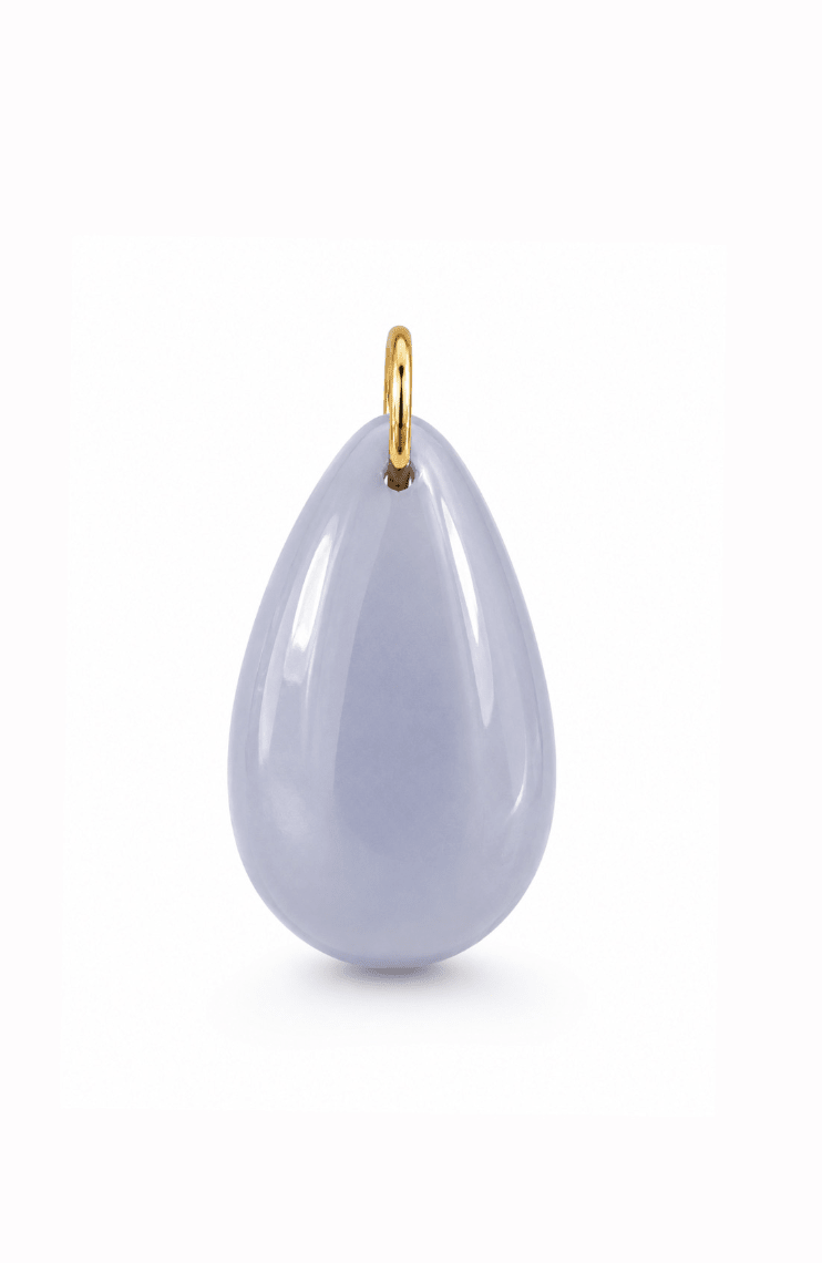 Teardrop X Blue Chalcedony - Kingdom Jewelry