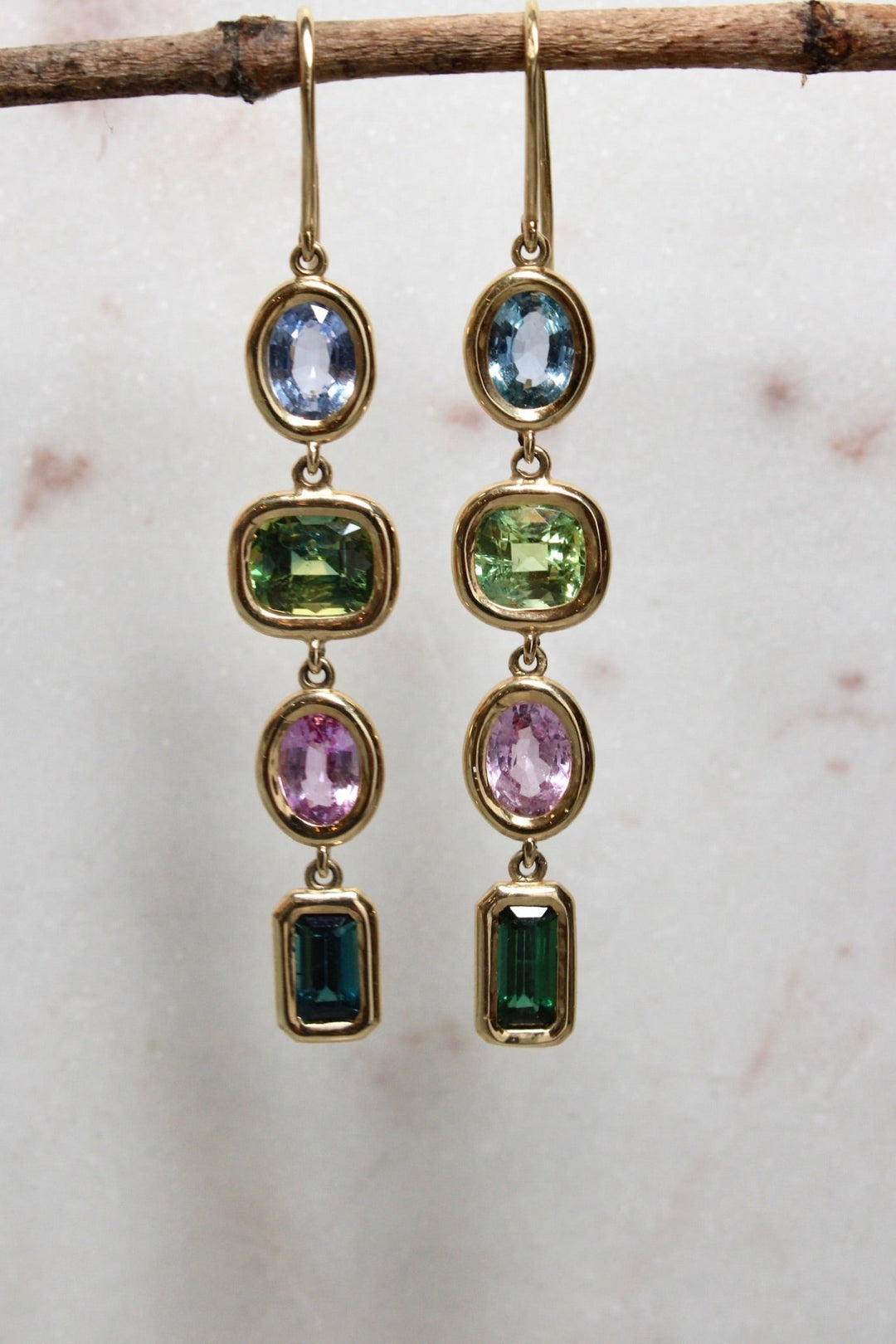 The Lena Sapphire Earrings - Kingdom Jewelry