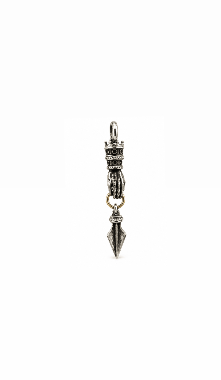 Two-Tone "Hookshot" Pendant - Kingdom Jewelry
