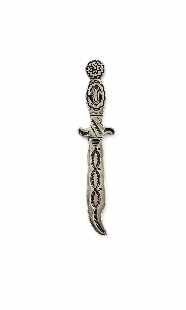 Vintage 1940's Silver Letter Opener - Kingdom Jewelry