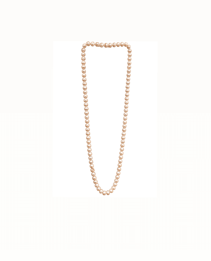 Vintage Long Pearl Strand 34" - Kingdom Jewelry