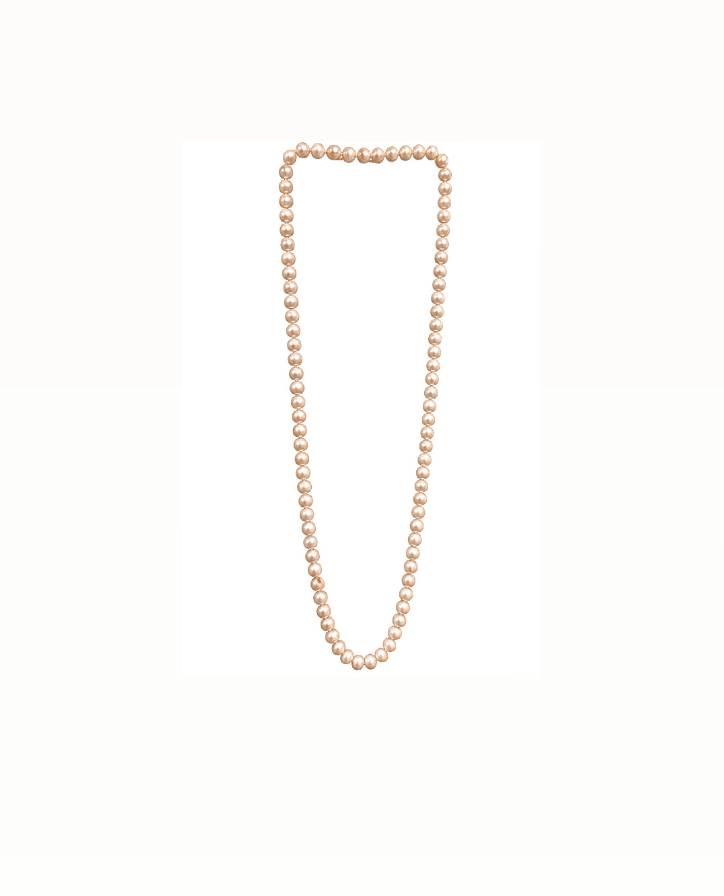 Vintage Long Pearl Strand 34" - Kingdom Jewelry
