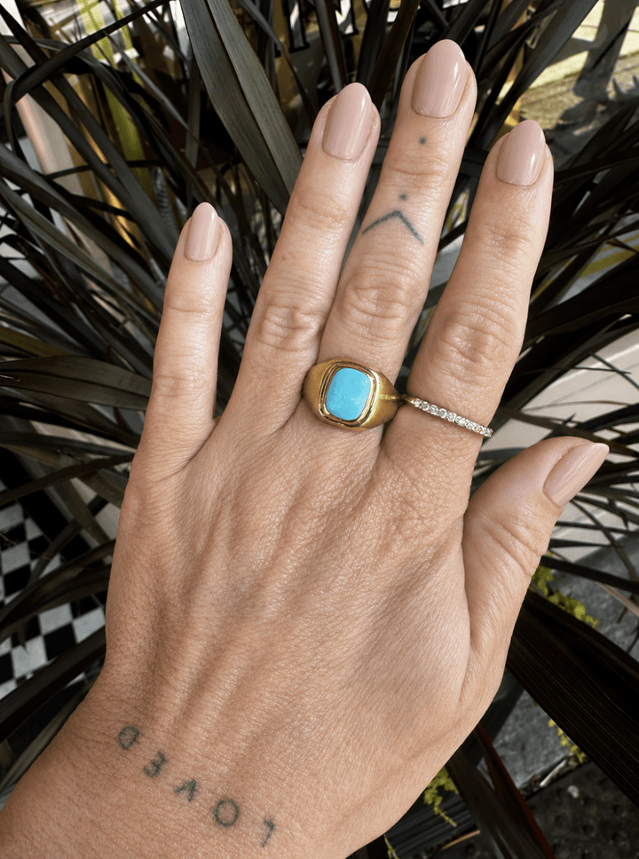 Vintage Persian Signet Ring - Kingdom Jewelry