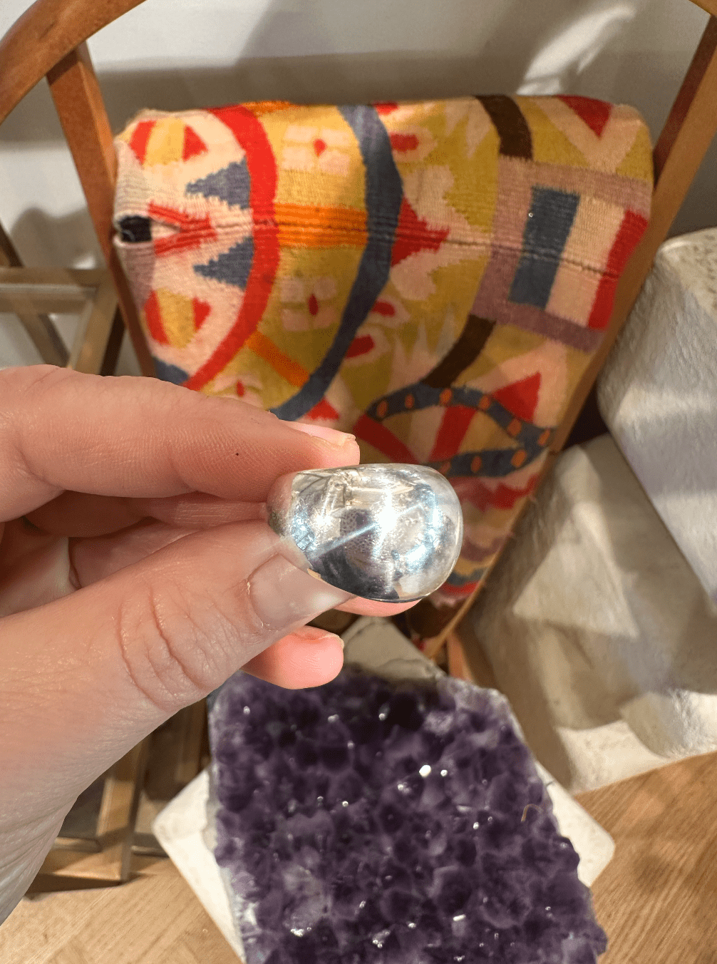 Vintage Silver Taxco Bubble Ring - Kingdom Jewelry