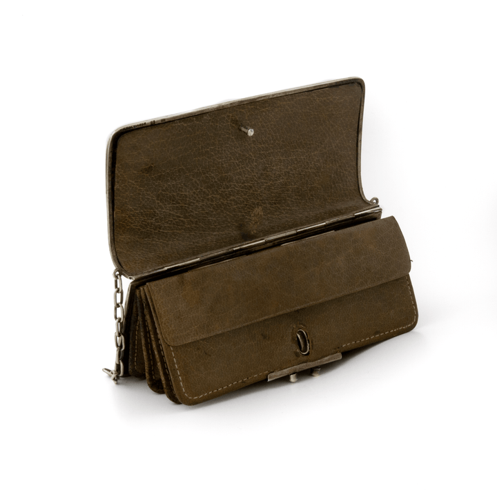 VINTAGE VICTORIAN SILVER PURSE - Kingdom Jewelry