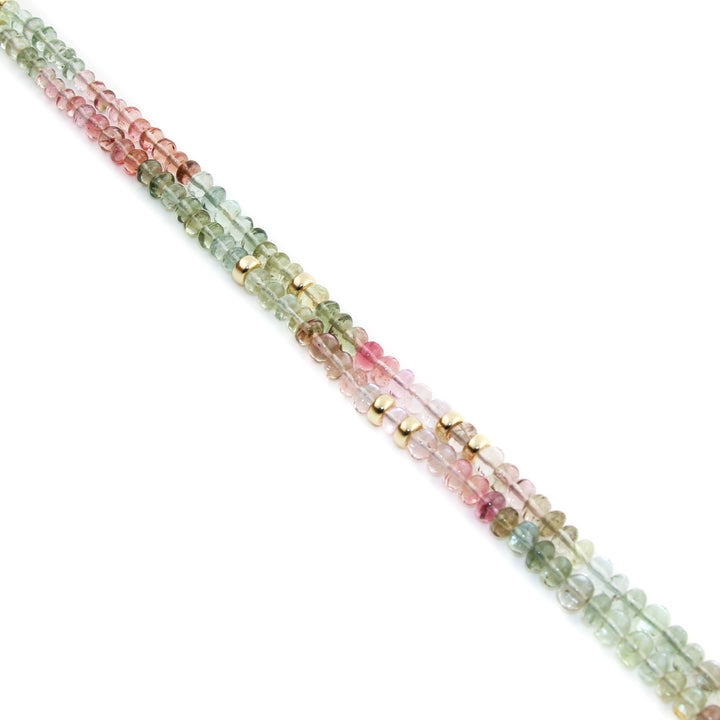 Wild Flora Tourmaline Beaded Necklace - Kingdom Jewelry