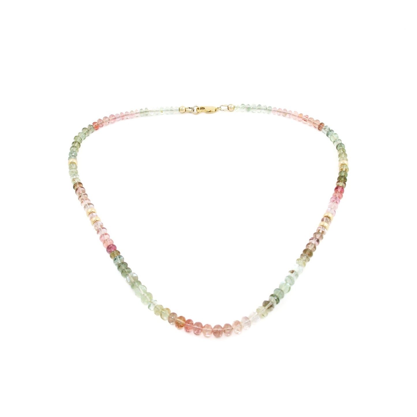 Wild Flora Tourmaline Beaded Necklace - Kingdom Jewelry