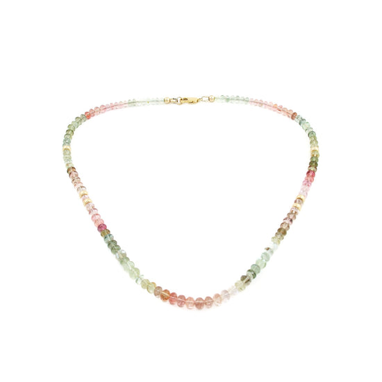 Wild Flora Tourmaline Beaded Necklace - Kingdom Jewelry