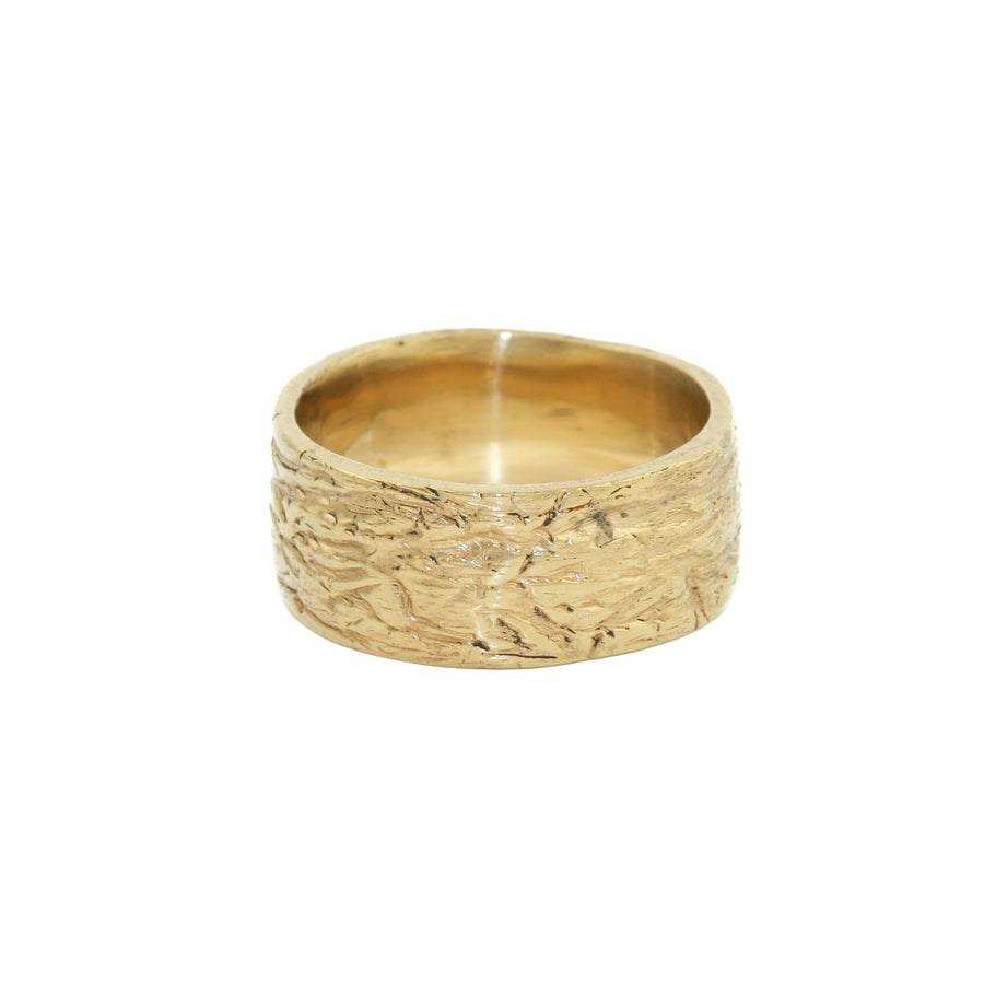 Yellow Gold x 10mm "Rogue" Cigar Band - Kingdom Jewelry