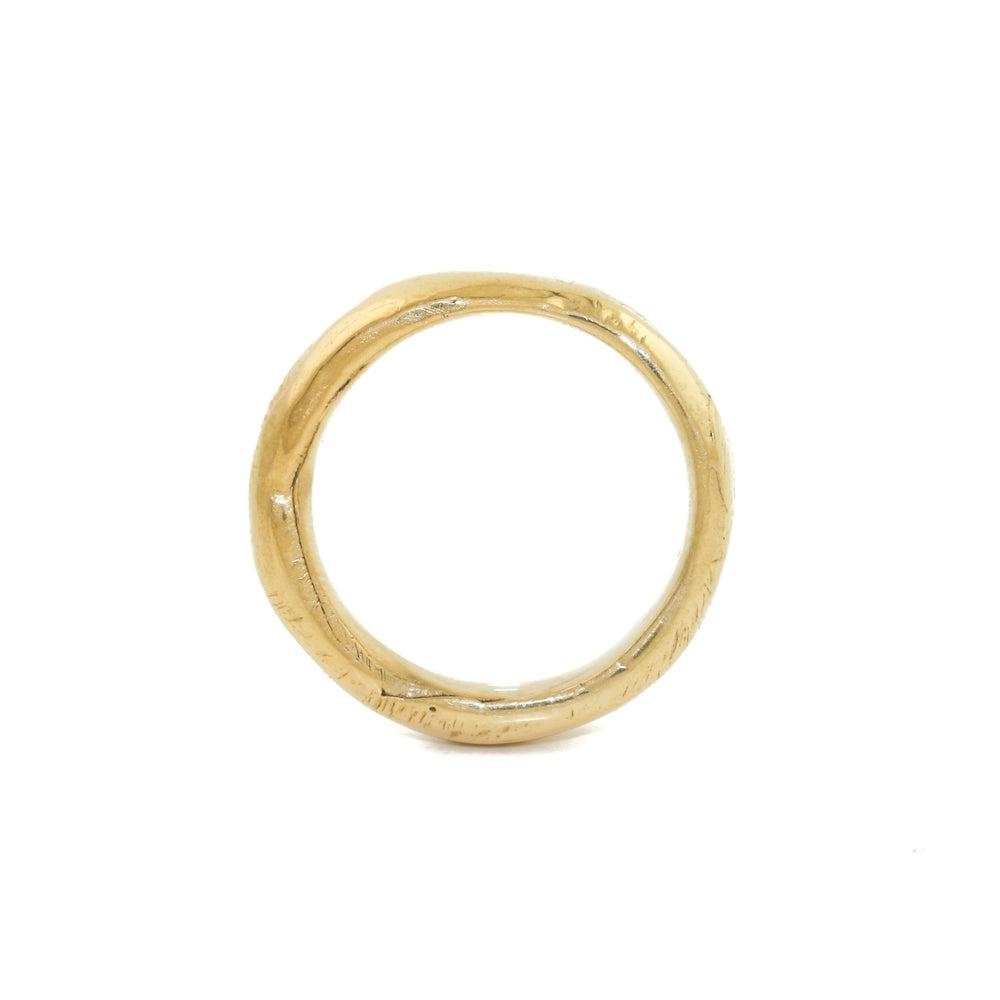 
                      
                        Yellow Gold x 6mm "Bounder" Cigar Band - Kingdom Jewelry
                      
                    