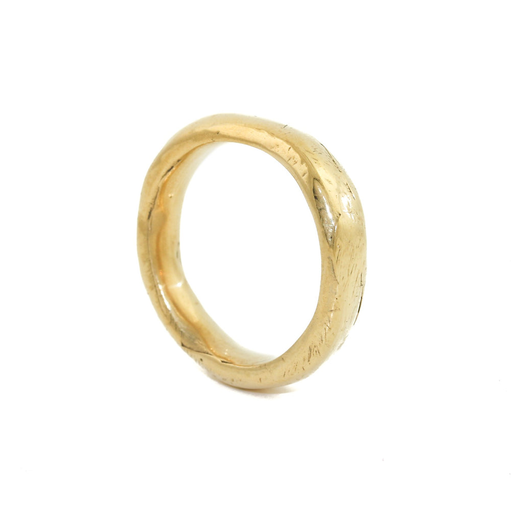 
                      
                        Yellow Gold x 6mm "Bounder" Cigar Band - Kingdom Jewelry
                      
                    