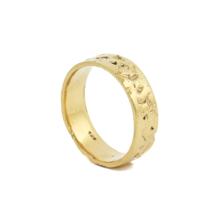 Yellow Gold x 6mm "Renegade" Cigar Band - Kingdom Jewelry