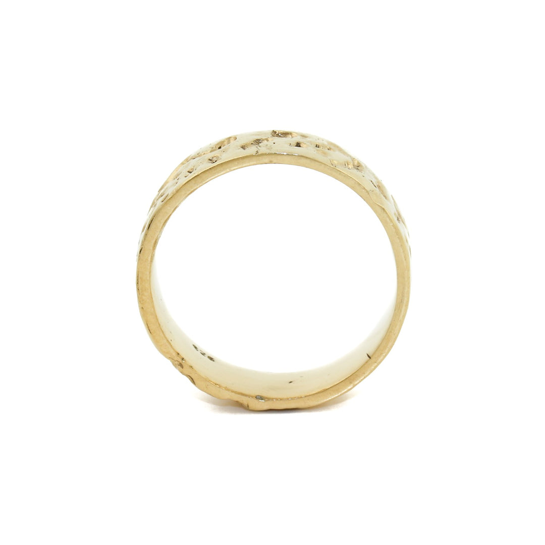 Yellow Gold x 6mm "Renegade" Cigar Band - Kingdom Jewelry