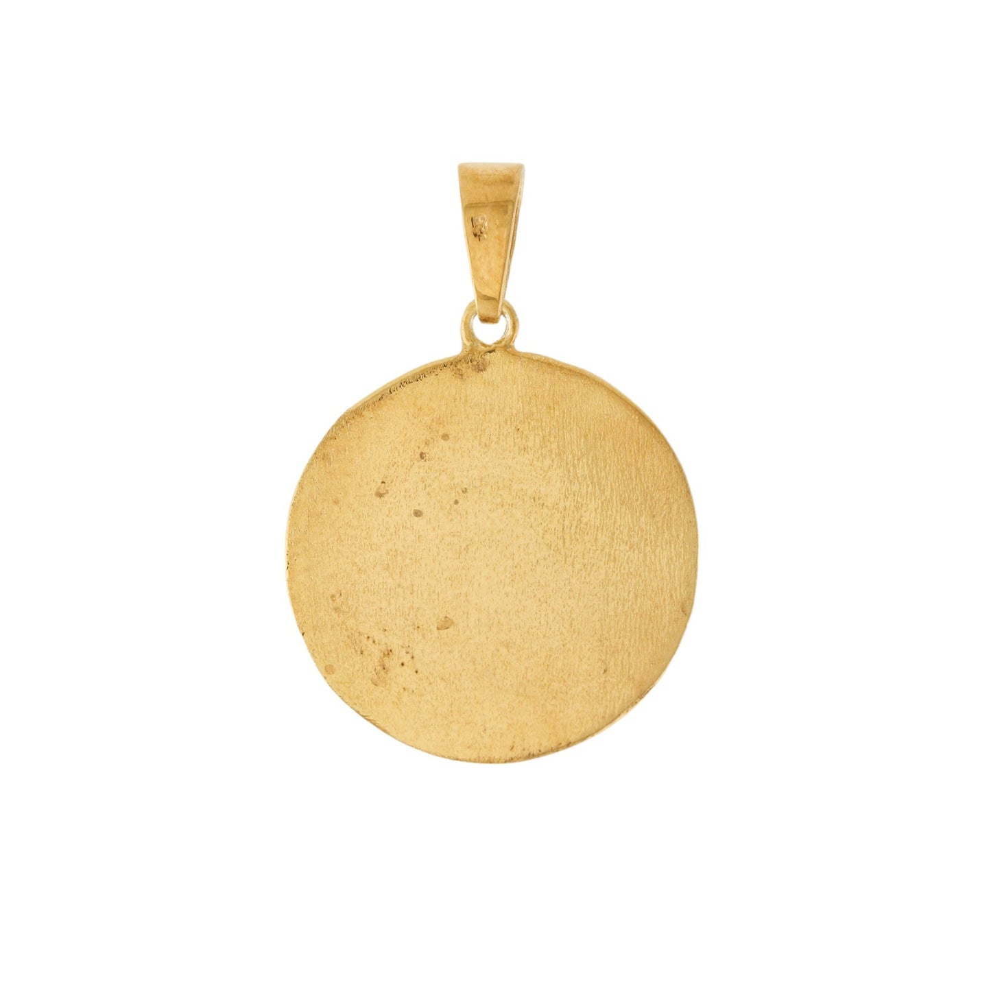 Yellow Gold x "Leo" 22mm Zodiac Pendant - Kingdom Jewelry