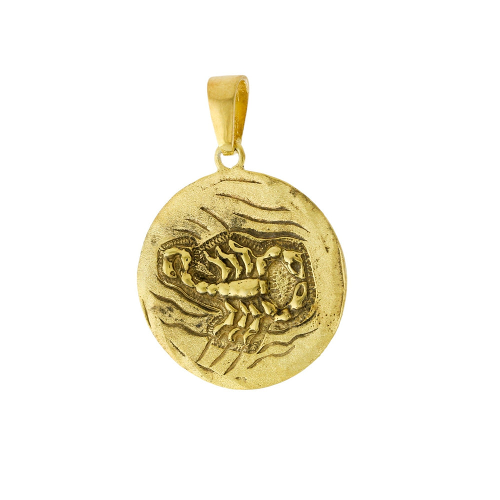 
                      
                        Yellow Gold x "Scorpio" 22mm Zodiac Pendant - Kingdom Jewelry
                      
                    