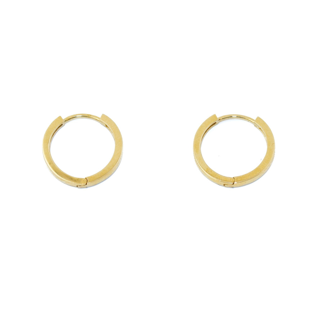 
                      
                        10 KT Gold 2mm x 18mm Hoops - Kingdom Jewelry
                      
                    