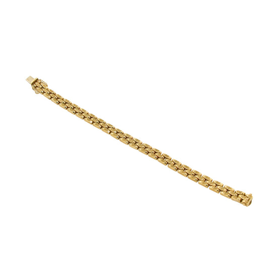 10k Gold Chainmail link Bracelet - Kingdom Jewelry