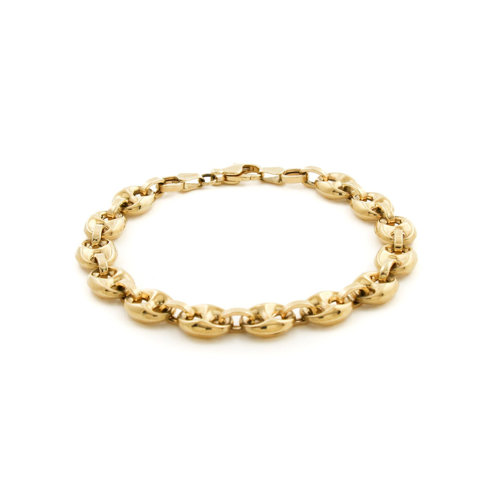 
                      
                        10K Gold x 7mm Puff Gucci Bracelet - Kingdom Jewelry
                      
                    