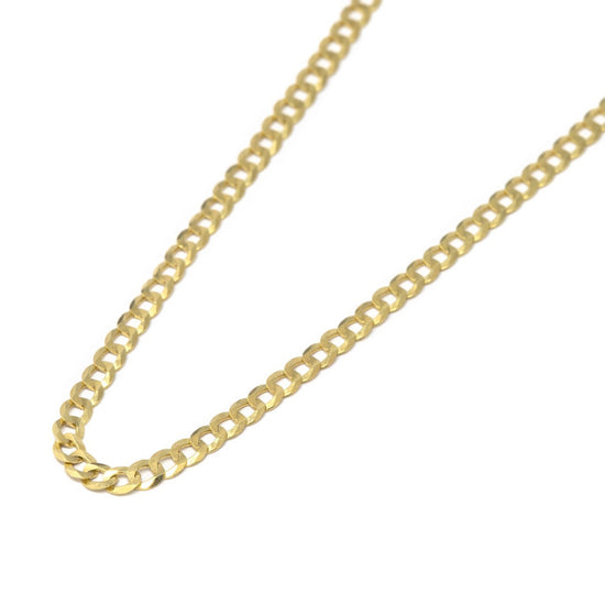 10kt Curb Link Chain - Kingdom Jewelry