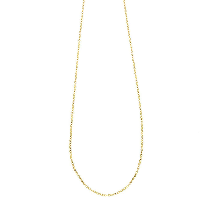 10kt Gold Cable Chain - Kingdom Jewelry