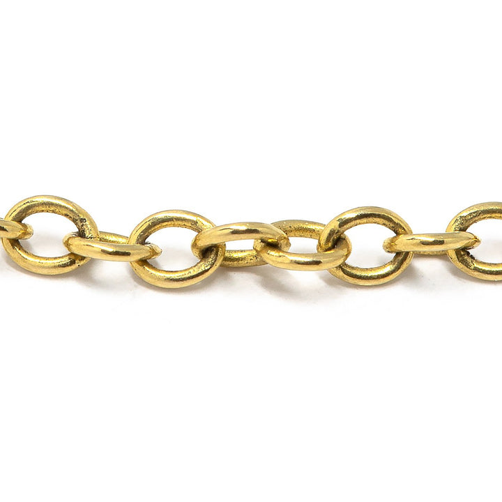 10kt Gold Cable Chain - Kingdom Jewelry
