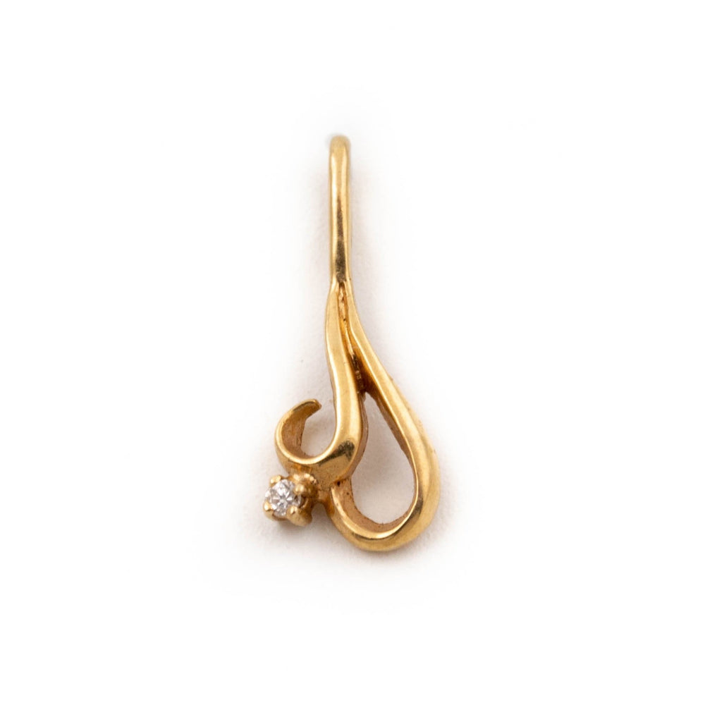 10kt Gold Elegant Pendant - Kingdom Jewelry