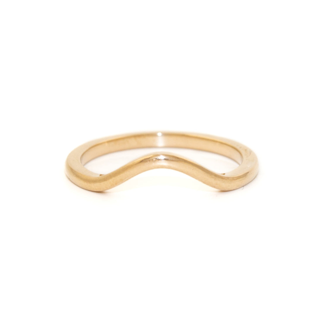 14 KT Gold Tiara Band Ring - Kingdom Jewelry