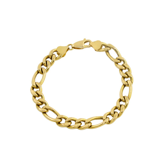 14K Fiagro Chain Bracelet - Kingdom Jewelry