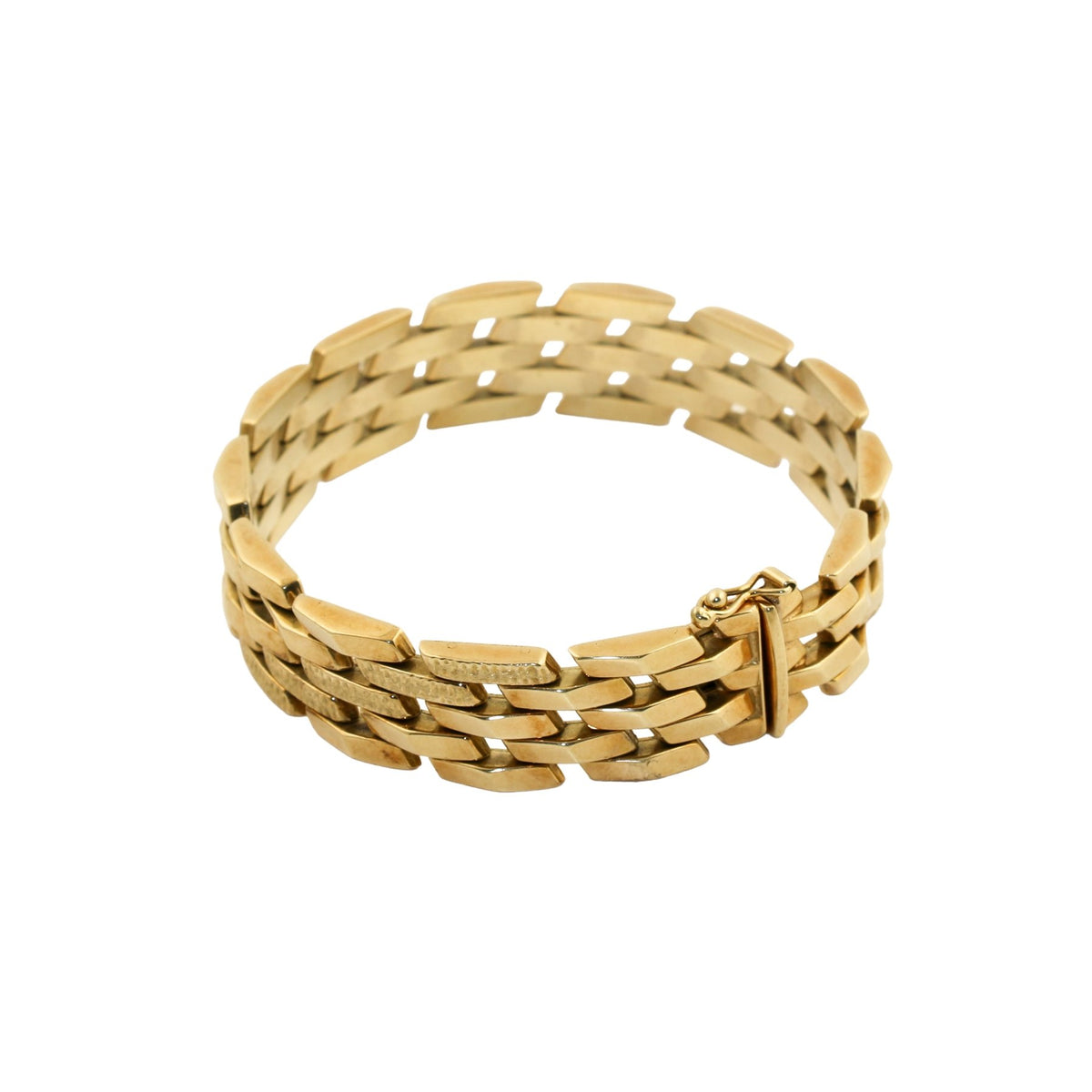 14k Gold Chainmail Link Bracelet - Kingdom Jewelry