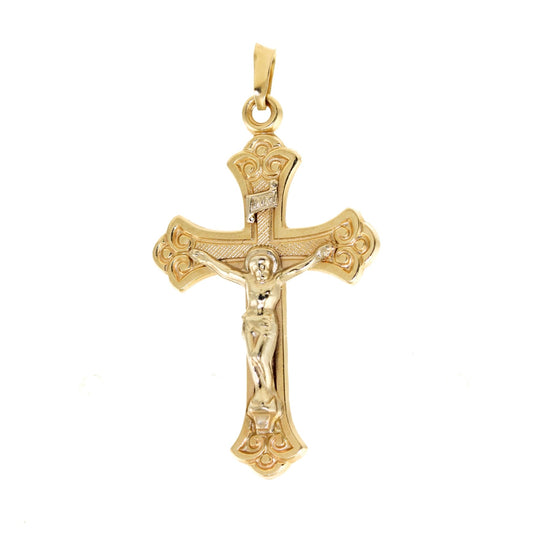 14K Gold Cross Pendant - Kingdom Jewelry
