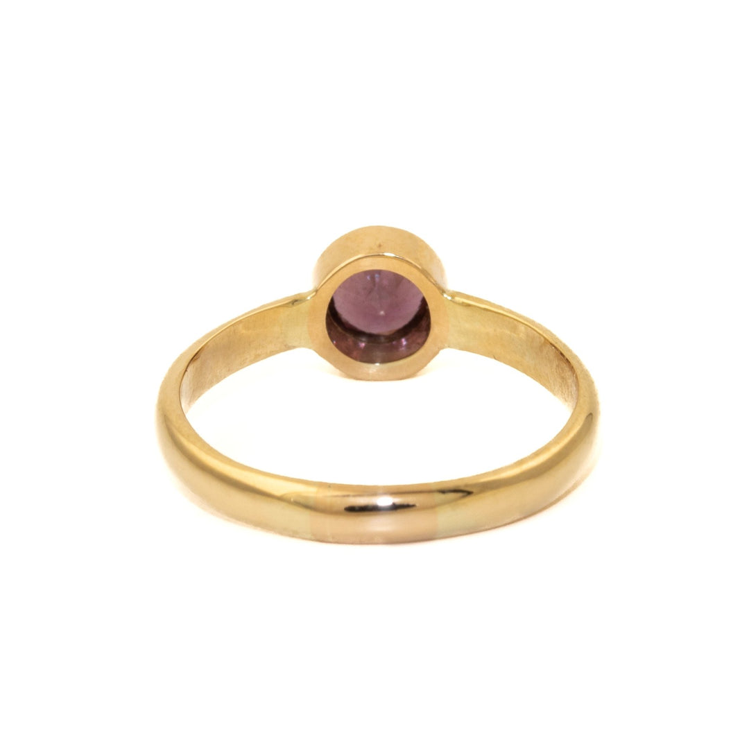 14K Gold Purple Sapphire Ring - Kingdom Jewelry