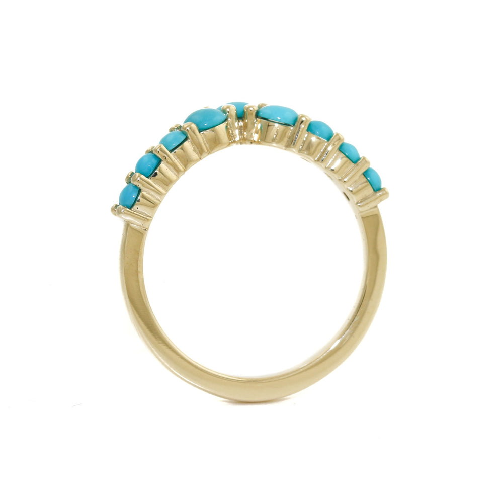 
                      
                        14K Gold Sleeping Beauty Turquoise Tiara Band - Kingdom Jewelry
                      
                    