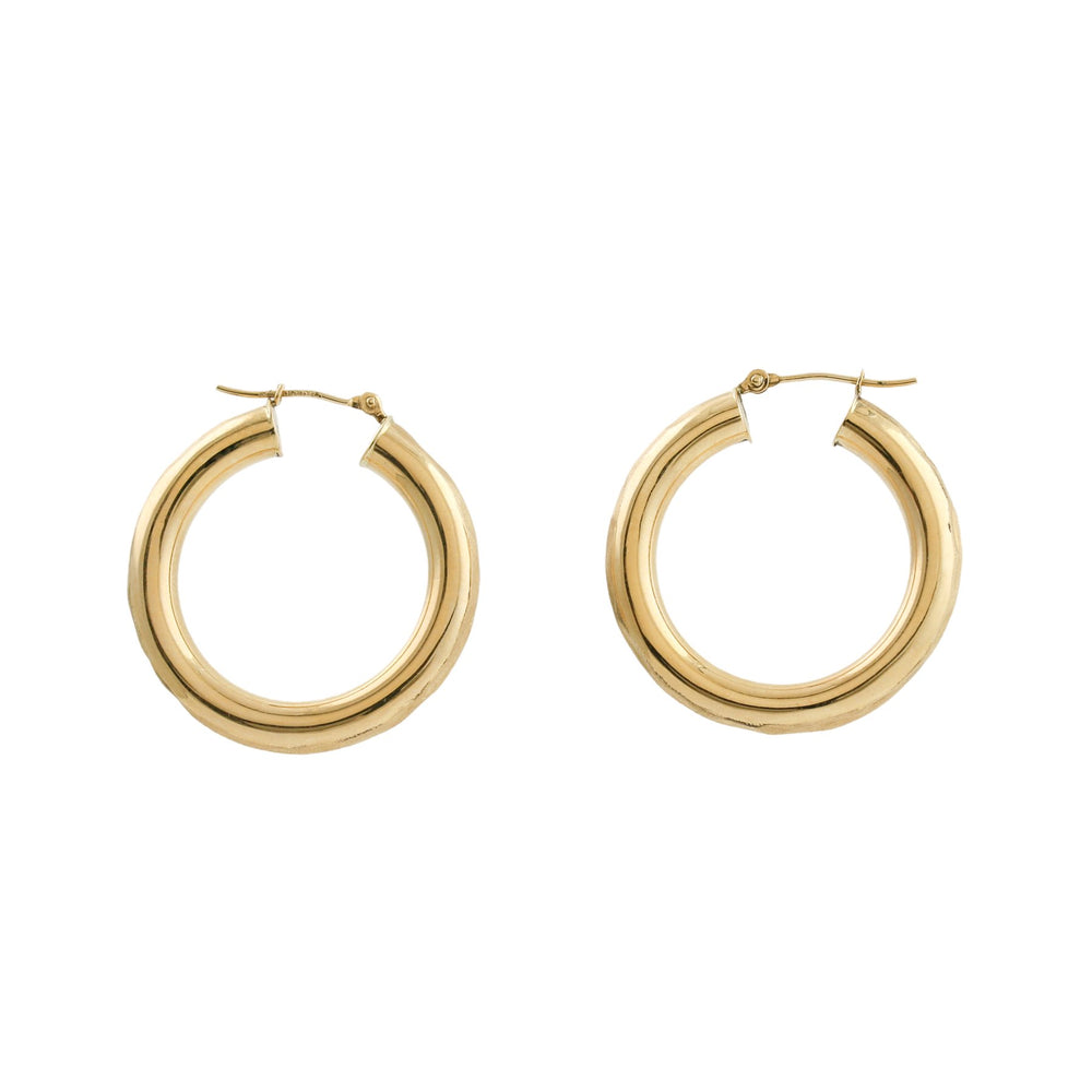 
                      
                        14k Hammered Tube Hoops - Kingdom Jewelry
                      
                    