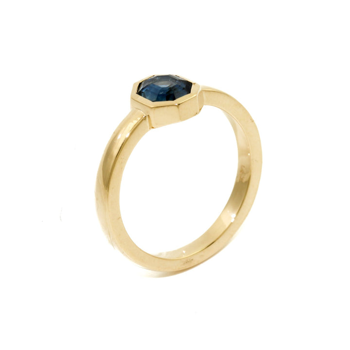 14K Lilac Blue Sapphire Ring - Kingdom Jewelry