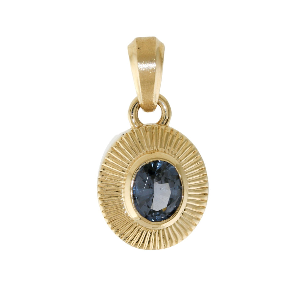 
                      
                        14k Round Gold Sunburst Pendant x Spinel - Kingdom Jewelry
                      
                    